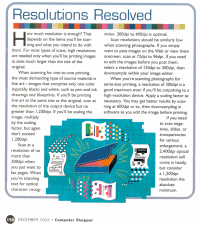 Click scanning tips to the right for the full story
